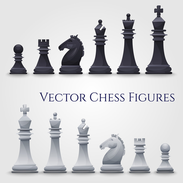 Vector Chess Figures - Vector, Image