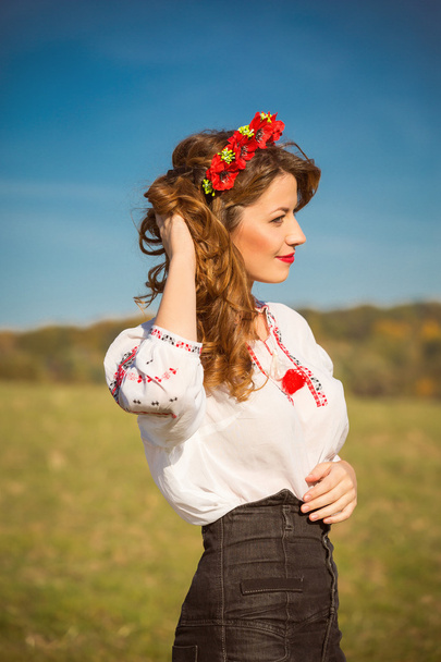 Ukraynalı kadın - Fotoğraf, Görsel