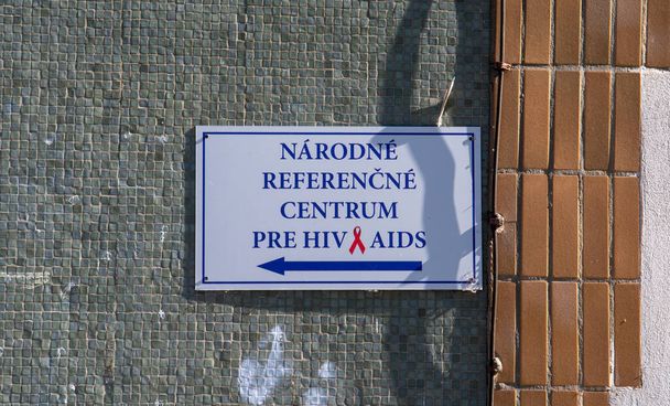 HIV ve AIDS Önleme Ulusal Referans Merkezi. (Narodne referencn centrum pre preobciu HIV, AIDS). Bratislava . Slovakya. - Fotoğraf, Görsel