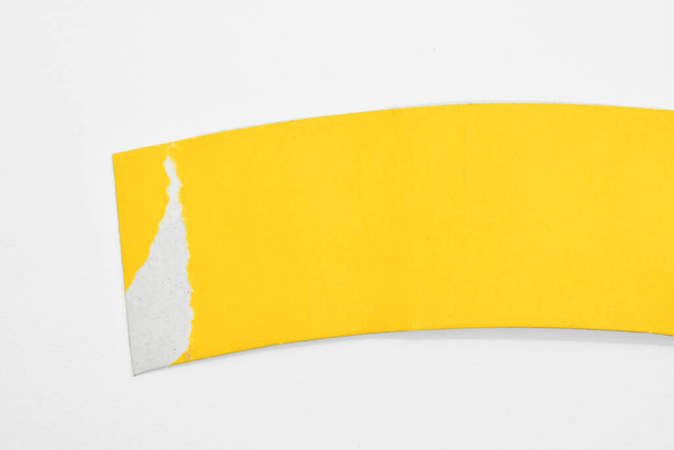 yellow paper texture background, card design - Valokuva, kuva
