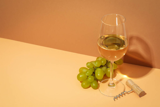 Concept of delicious alcohol drink, tasty wine - Foto, Imagen