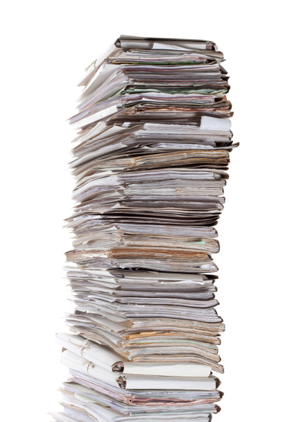 Huge stack of papers - Photo, Image