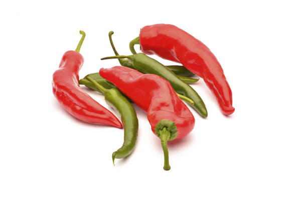 Chili pepper on white background - Fotó, kép