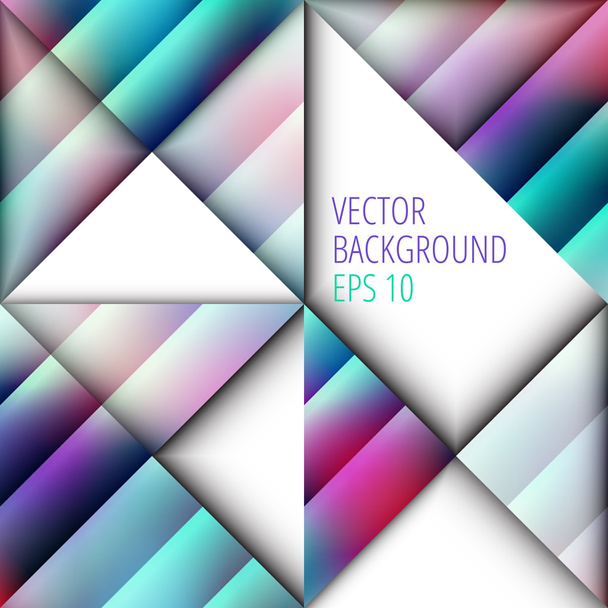 Geometric background for text design. - Vector, afbeelding