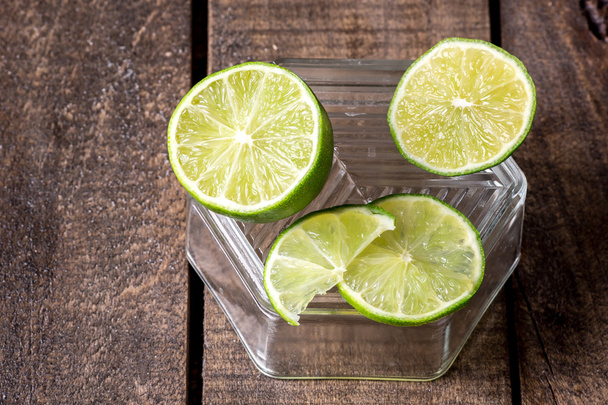 fresh lemon on wood table - Photo, image