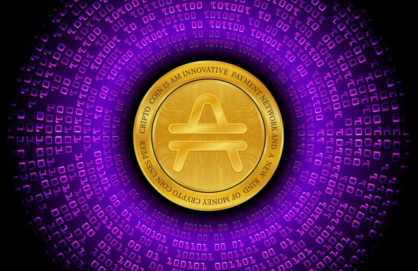 amp virtual currency image. 3d illustrations. - Photo, Image