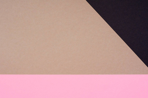 multicolored geometric paper background, copy space - Fotoğraf, Görsel