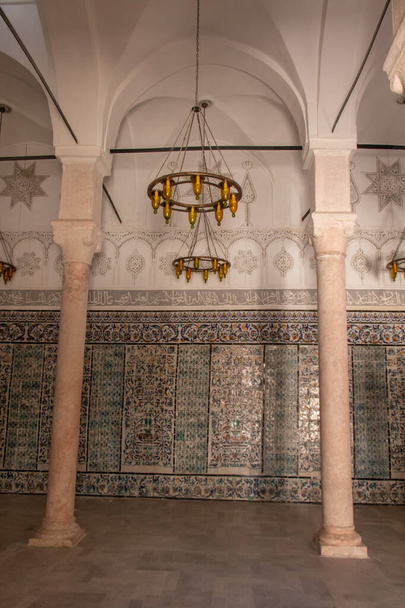 Reali tunisini. Visita il Museo Dar Lasram Hammouda Pacha, un palazzo costruito nel 1630 da Hammouda Pacha Bey nel cuore di Tunisi Medina. - Foto, immagini