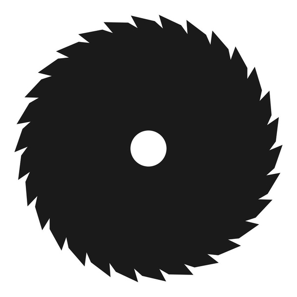 Circular saw vector icon illustration sign for web and design - Vektori, kuva