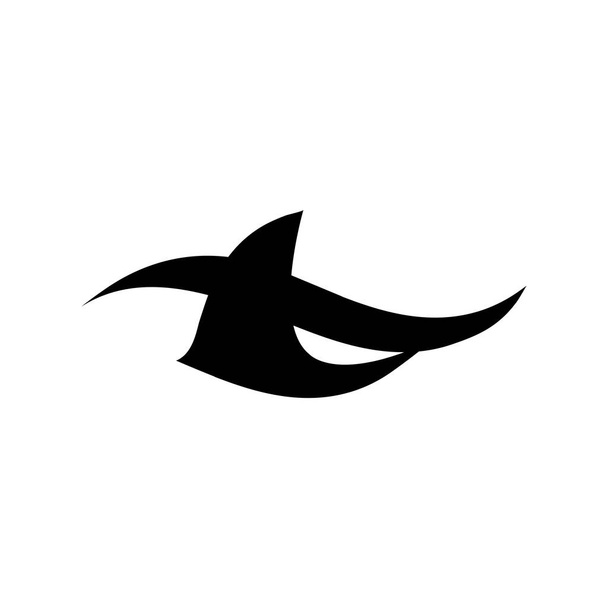 disegno illustrazione vettoriale icona pinna di squalo
 - Vettoriali, immagini