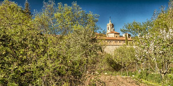 Abdij van Santo Domingo de Silos, 7-18e Benedictijner klooster, Santo Domingo de Silos, Burgos, Castilië Leon, Spanje, Europa - Foto, afbeelding