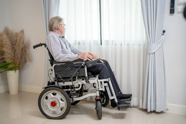 portrait of Sick Elderly man - Photo, image