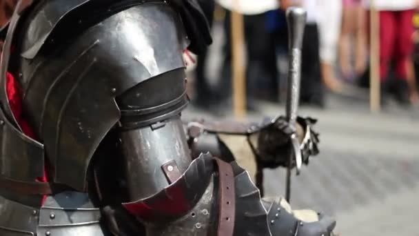 Középkori lovag - Felvétel, videó