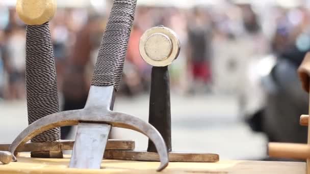 Schwerter und Kämpfe - Filmmaterial, Video