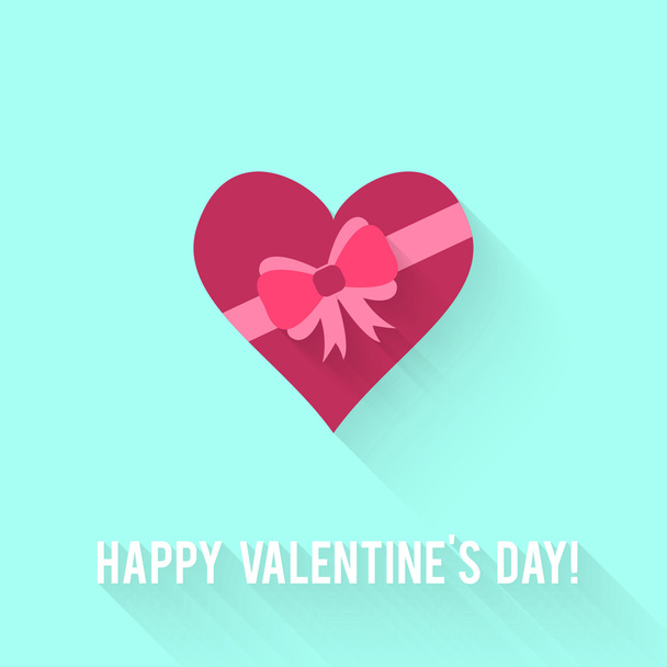 Valentines Day greeting card - Vektor, obrázek
