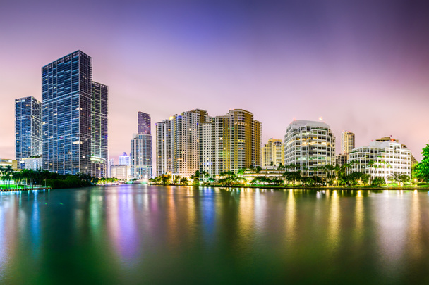Майамі Флорида міський пейзаж
 - Фото, зображення