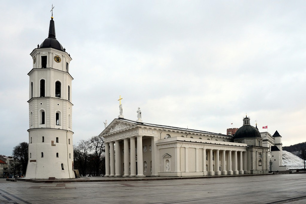 Vilnius Cathedral is the heart of Lithuanian capital  - Photo, Image