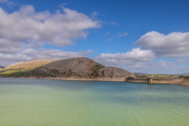 The Impressive Kasseb Dam in Bousalem, Beja, Tunísia. Norte de África - Foto, Imagem