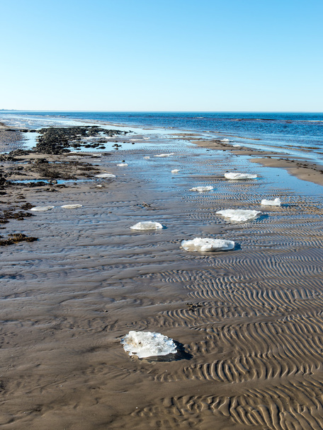 playa de mar congelado
  - Foto, Imagen