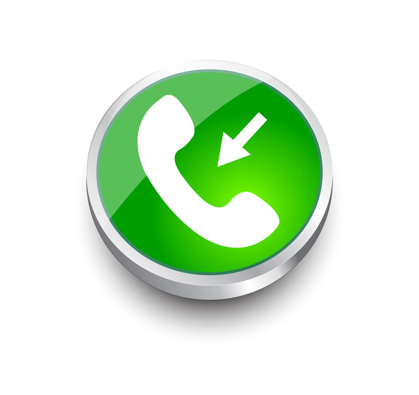 Éléments de design vert téléphone pour site Web ou application. Vecteur eps10
. - Vecteur, image