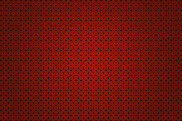 Abstract red pattern with black dots  - Fotografie, Obrázek