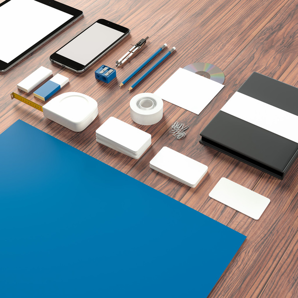 Mockup business template. High resolution. - Photo, image