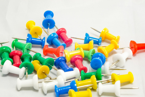 Colorful tacks - Photo, Image