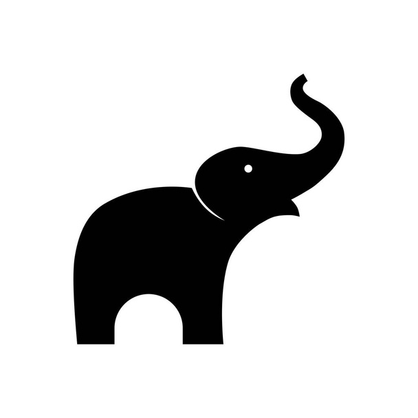 olifant pictogram vector illustratie - Vector, afbeelding