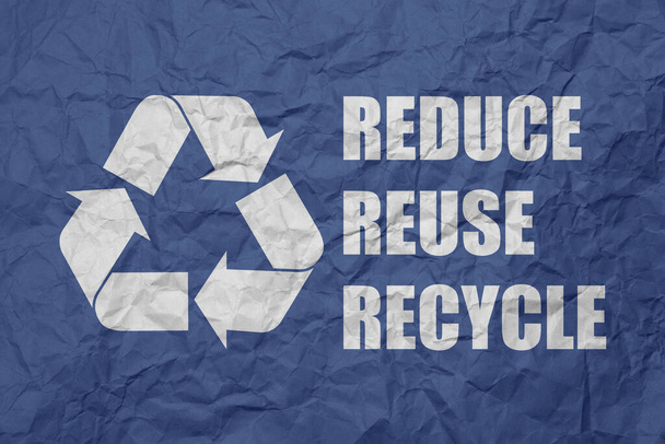 milieuvriendelijk, recyclingbord - Foto, afbeelding