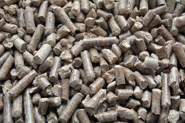 Madeira bioenergia pellets textura - Foto, Imagem