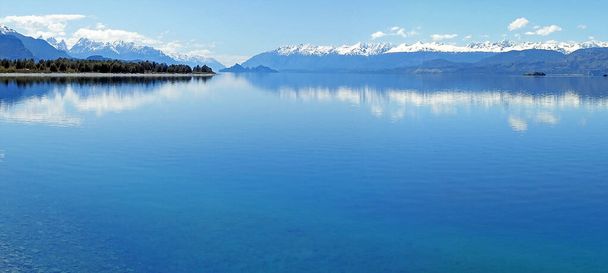 Panoramic of General Carrera Lake - Chile - Photo, Image