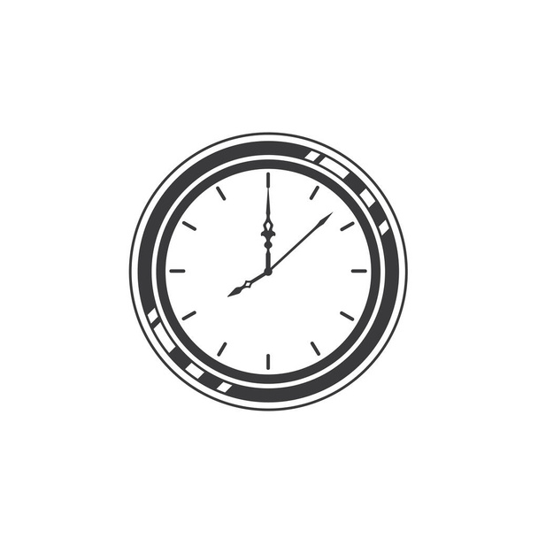web šablony návrhu vektorových prvků nástěnných hodin - Vektor, obrázek