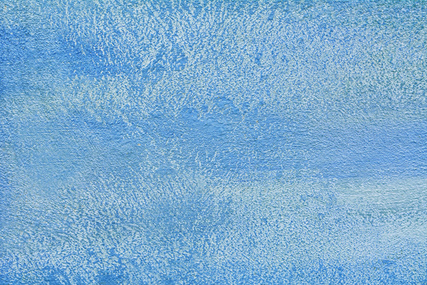 blue painted wall texture background - Valokuva, kuva