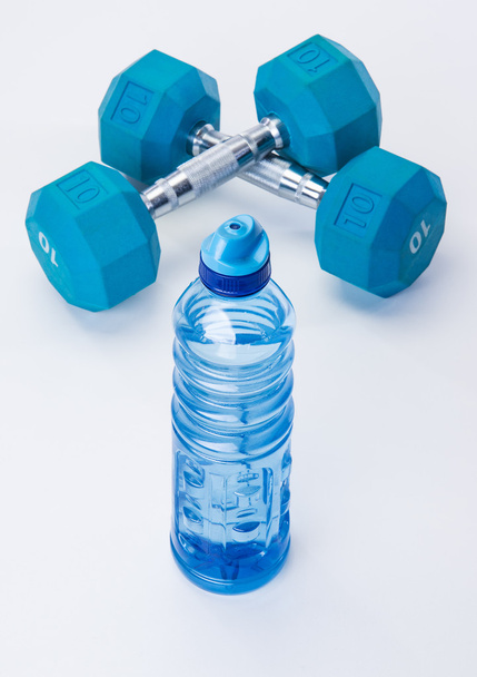 Ingranaggio fitness blu
 - Foto, immagini