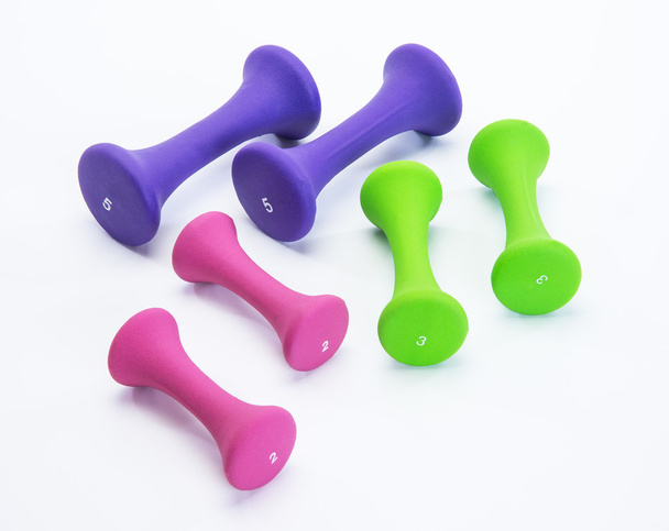 Colorful Female Weights - Photo, Image