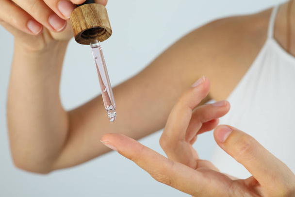Body care and skin care cosmetic - lavender oil - Foto, Imagen