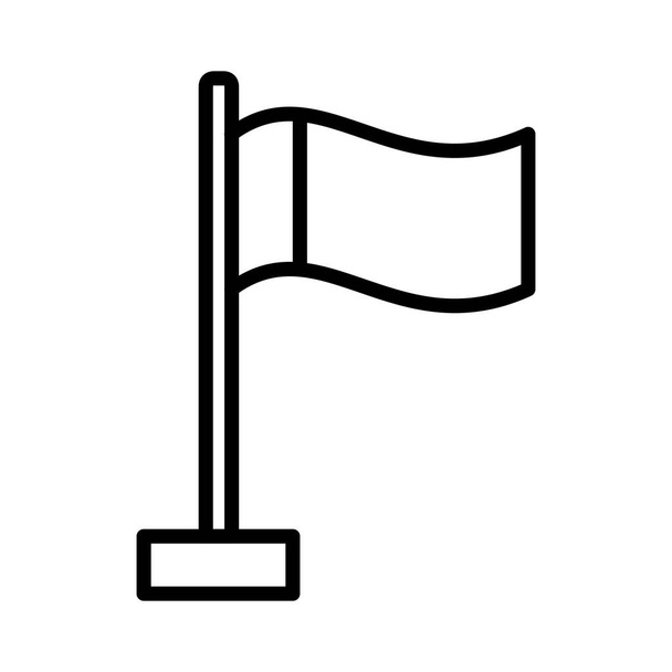Flag Vector Icon Design - Vektor, Bild