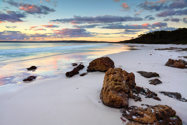 Hyams Beach Sunrise NSW Austrália
 - Foto, Imagem