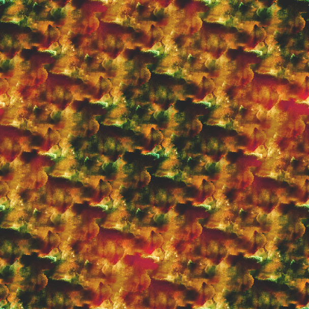 υφή κίτρινο, πράσινο, κόκκινο παλέτα εικόνα κορνίζα θάλασσα ακουαρέλα - Φωτογραφία, εικόνα