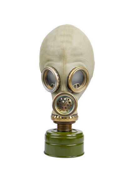 gas mask isolated on a white background - Foto, immagini