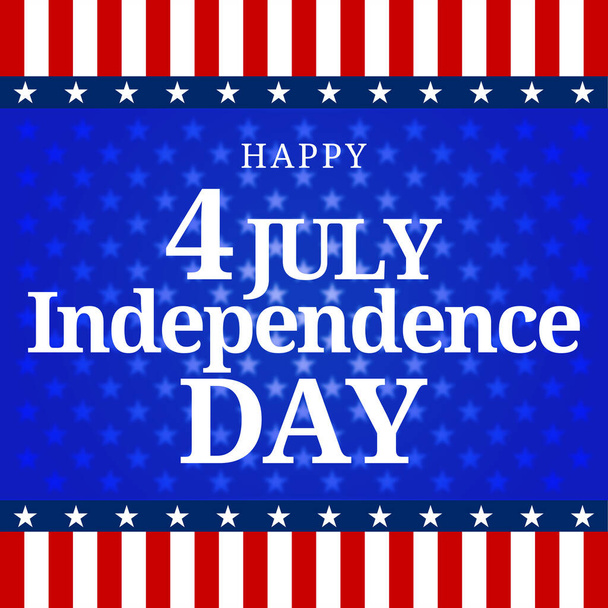  4 lipca dzień niepodległości federalne wakacje w Stanach Zjednoczonych - Zdjęcie, obraz