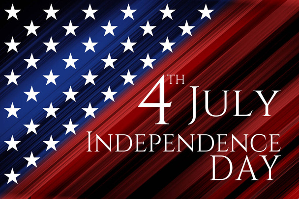  4 july independence day federal holiday in the United States - Photo, Image
