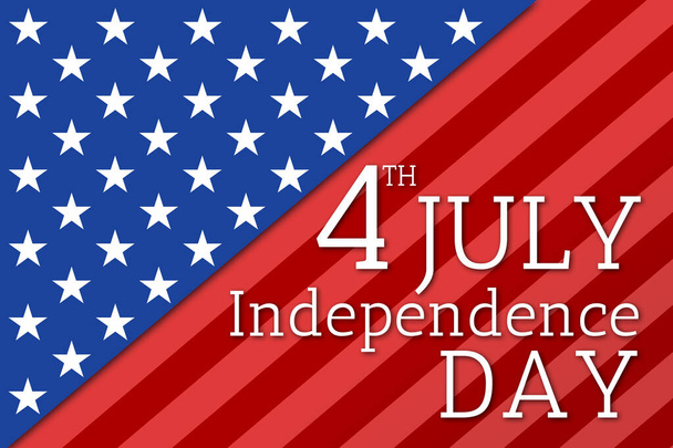  4 juli Onafhankelijkheidsdag federale vakantie in de Verenigde Staten - Foto, afbeelding