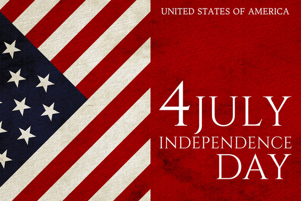  4 de julho dia da independência feriado federal nos Estados Unidos - Foto, Imagem