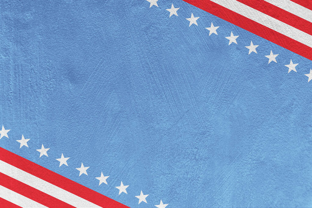 EE.UU. bandera concepto fondo - Foto, Imagen