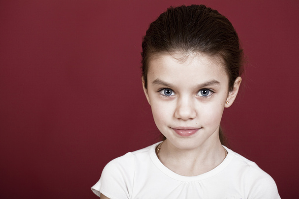 Studio portrait of a pretty little girl  - Foto, Bild