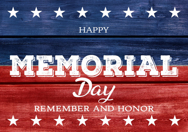USA Memorial Day background - Foto, Imagem
