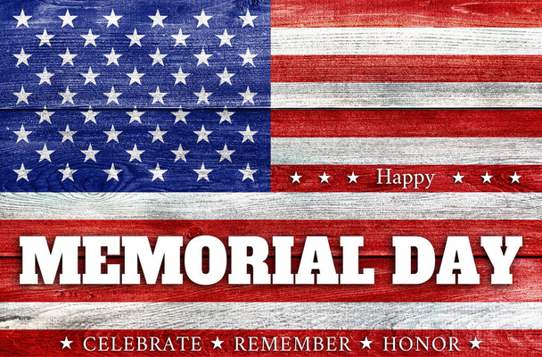 USA Memorial Day background - Photo, Image
