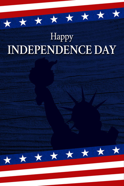  4 julio día de la independencia día de fiesta federal en los Estados Unidos - Foto, Imagen