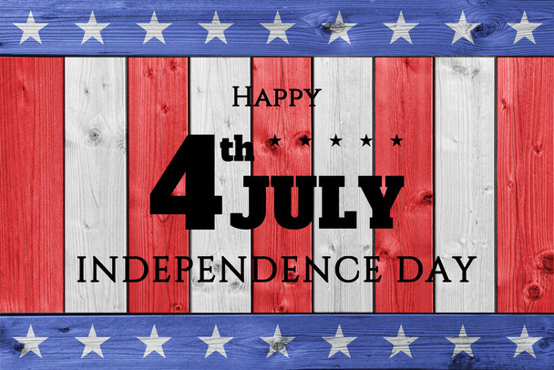  4 heinäkuu itsenäisyyspäivä liittovaltion loma Yhdysvalloissa - Valokuva, kuva